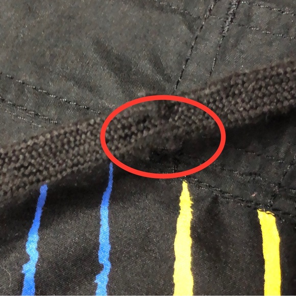 Board Shorts Size 36 Black, Red, Yellow, Blue Surf Surfer Swim - Picture 8 of 9